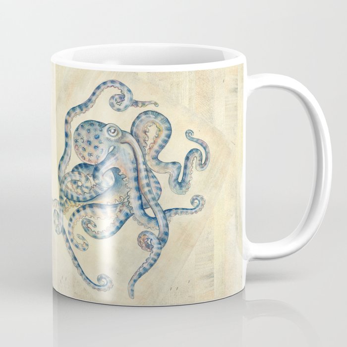 Blue Octopus Coffee Mug