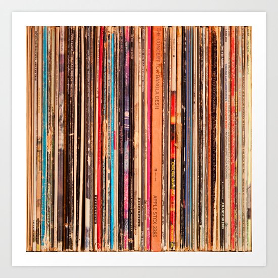 33-1/3 RPM Art Print