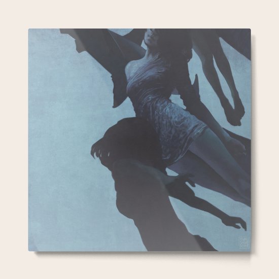 Flow Metal Print