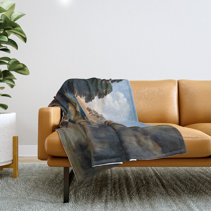 Giorgione Tramonto The Sunset 1505 Throw Blanket