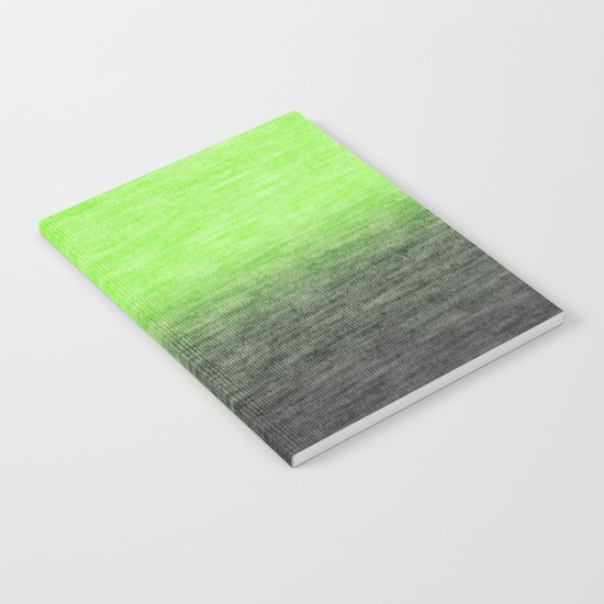 Ombre Lime Notebook
