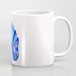 Polka Dot Begonia - Blue Coffee Mug