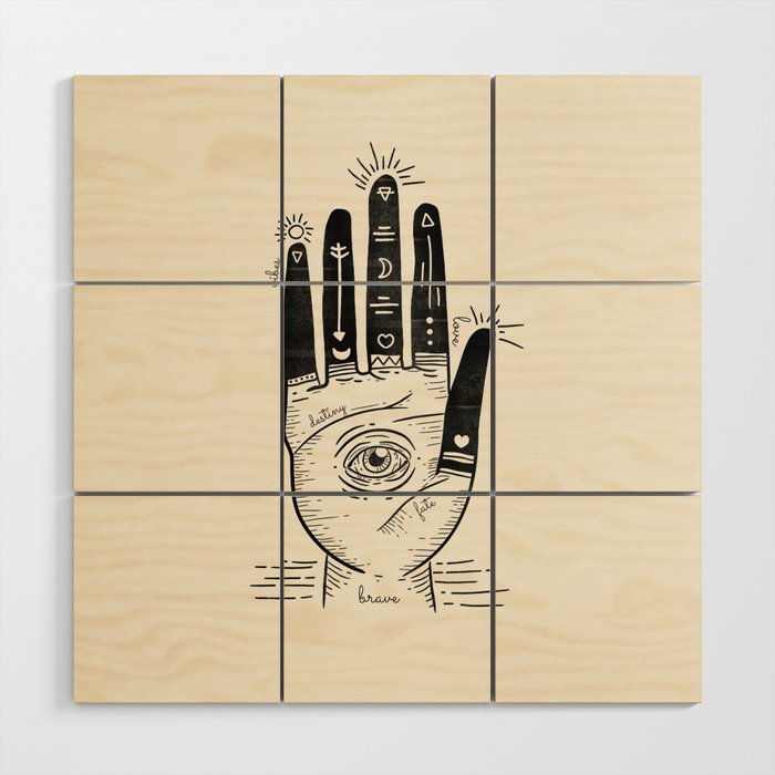 master of my fate II. Wood Wall Art