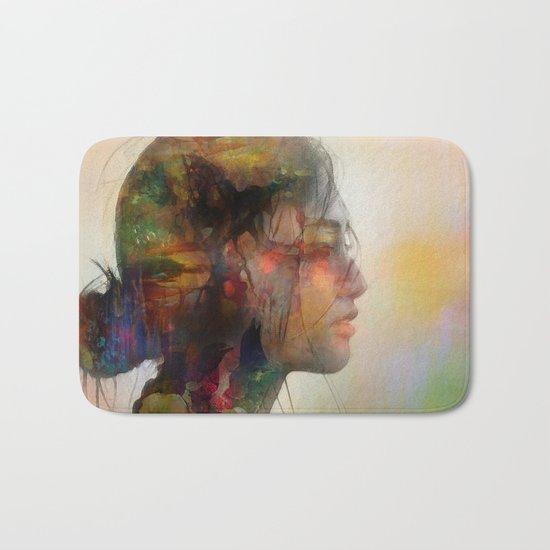 Girl of April Bath Mat