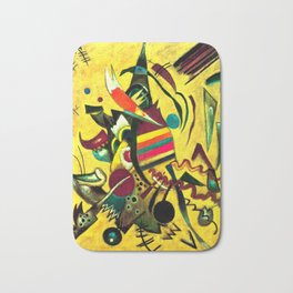 Wassily Kandinsky - Points - Abstract Art Bath Mat