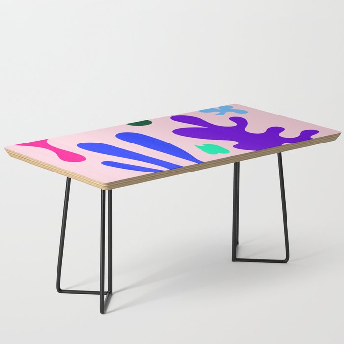 3  Henri Matisse Inspired 220527 Abstract Shapes Organic Valourine Original Coffee Table