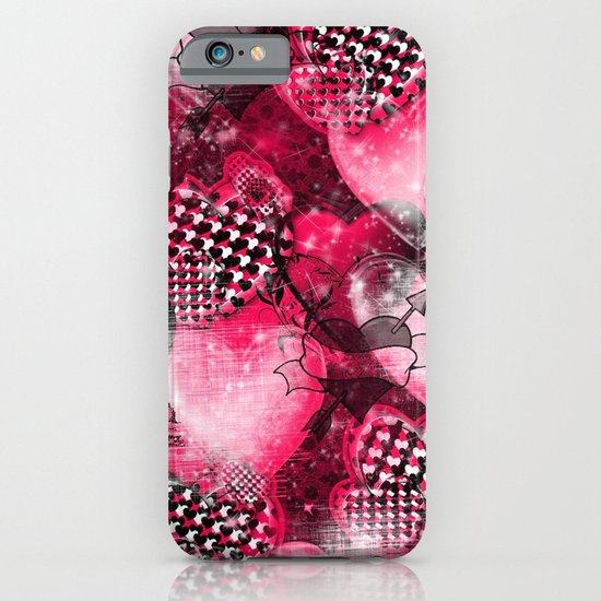 Light Bulb Hearts Series (red) iPhone & iPod Case
