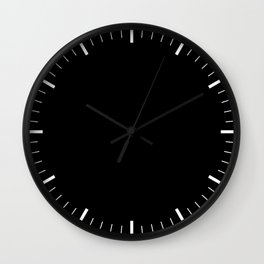 Black Clock Wall Clock