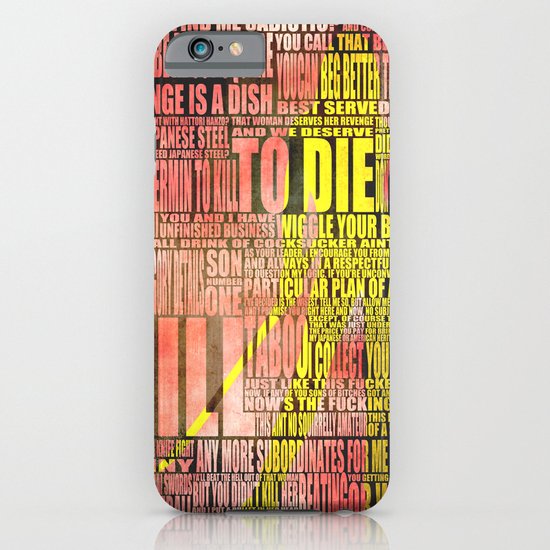 Kill Bill redux iPhone & iPod Case