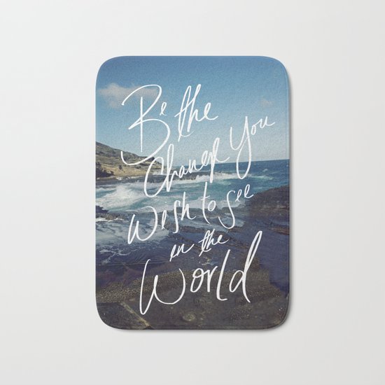 Be the Change Bath Mat