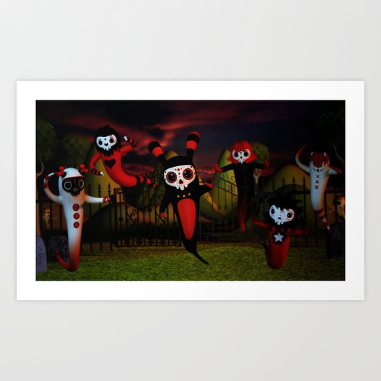 Ghost Night Art Print