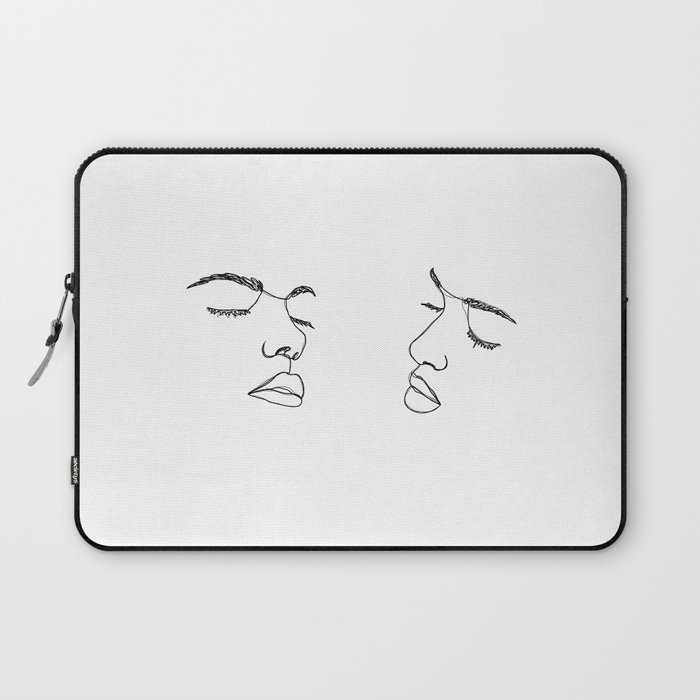 Faces illustration - Liv Laptop Sleeve
