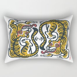 Cute Japanese tiger Rectangular Pillow