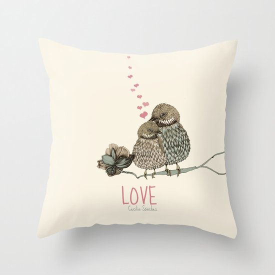 LOVE Throw Pillow