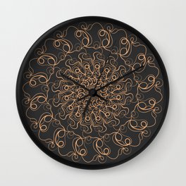 Whooshy the Mandala Wall Clock