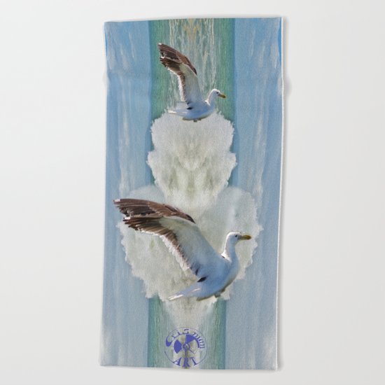 Balanced Arrival Beach Towel