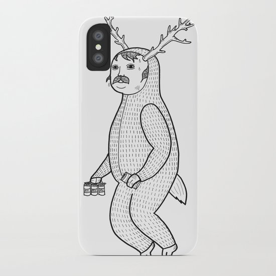 On the inconveniences of dressing up as an animal. iPhone Case