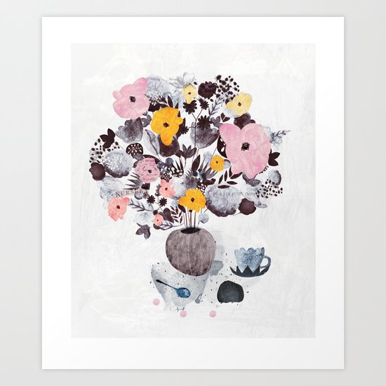 Morning Tea Art Print