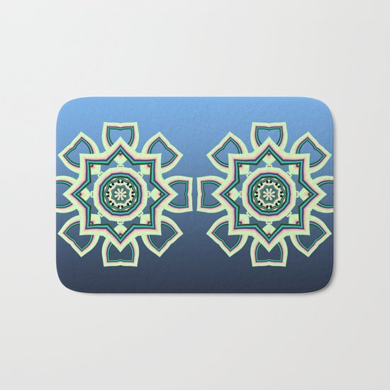Celtic Snowflake Bath Mat