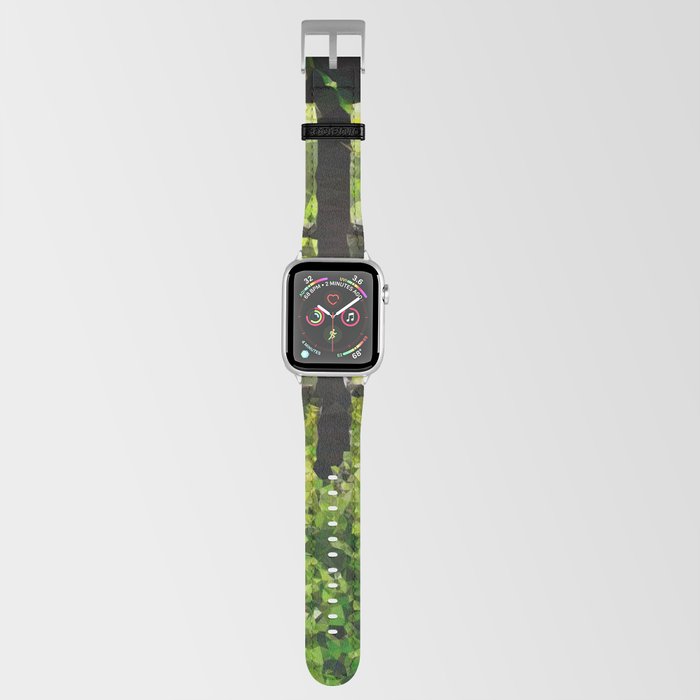 Window Abstract Low Poly Geometric Vector Art Apple Watch Band
