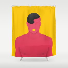 The Boy so Pink! Shower Curtain