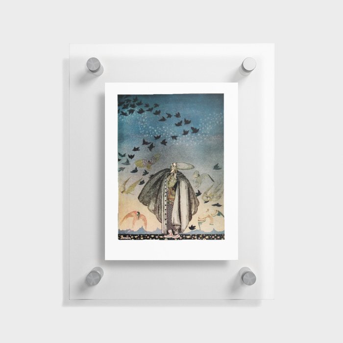 East of the Sun and West of the Moon, illustrated by Kay Nielsen Birds in the Night Floating Acrylic Print