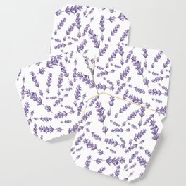 Lavender Flowers Coaster