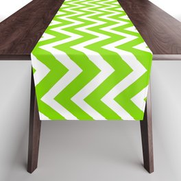 St. Patrick's Day Simple Zig-Zag Lines Collection Table Runner