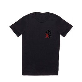 INXS Logo 2 Black T Shirt