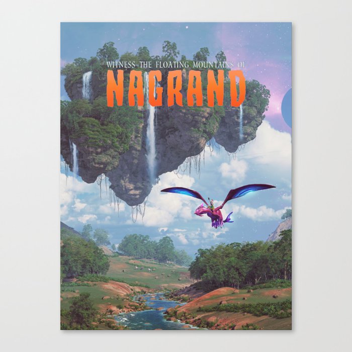 Nagrand (Novel) Canvas Print