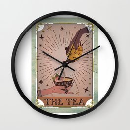 "The Tea" Tarot Wall Clock