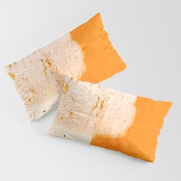 Stonewall in Pale Vermilion and Peach Pillow Sham