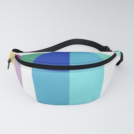 Abstract Colorful Geometrics Fanny Pack