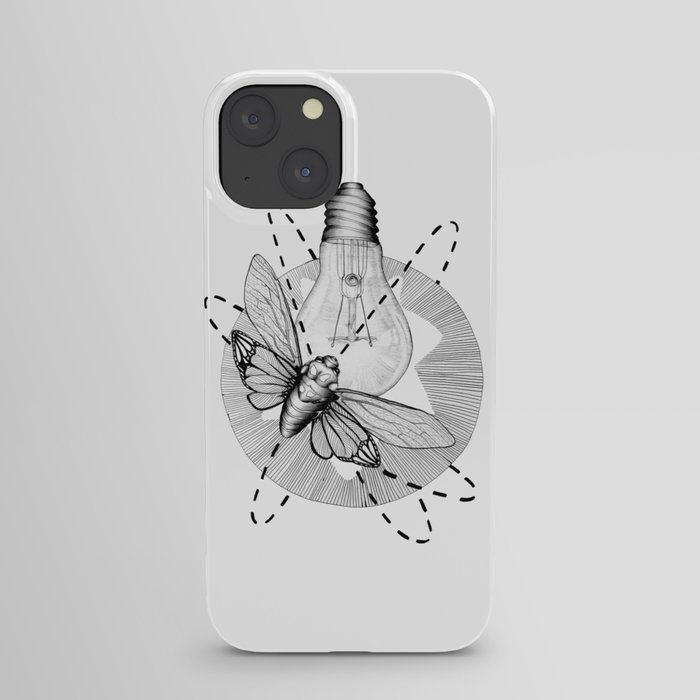 Moth to the Flame iPhone Case
