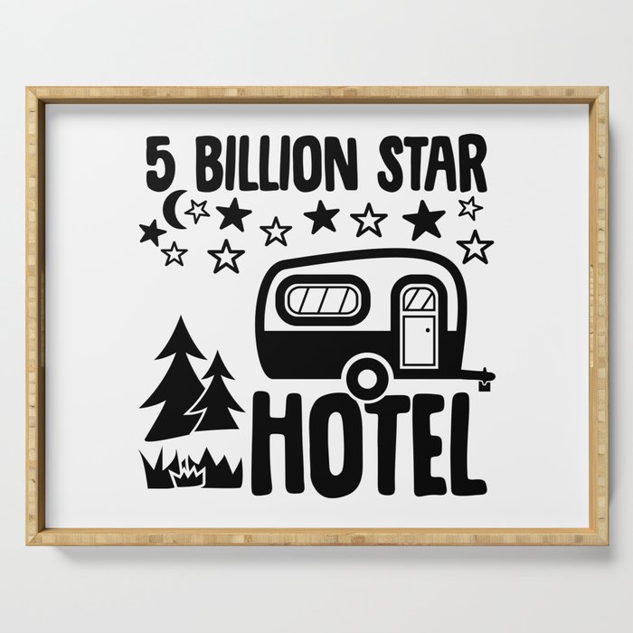 5 Billion Star Hotel Camping Serving Tray