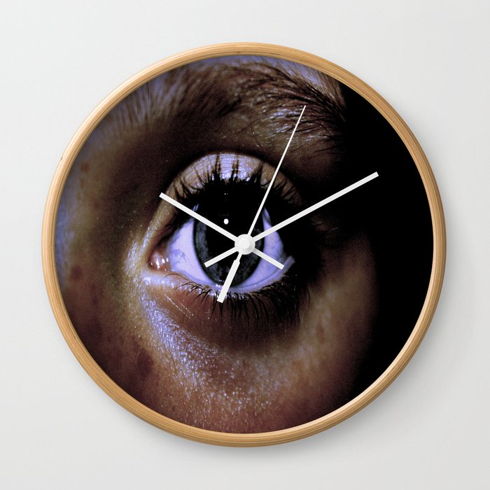 eye Wall Clock