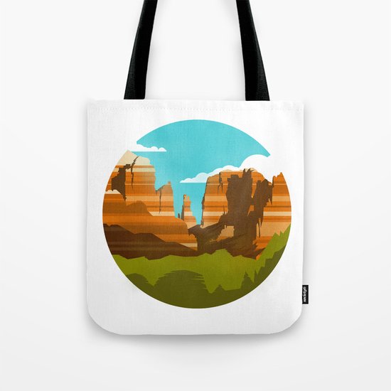 Canyons Tote Bag