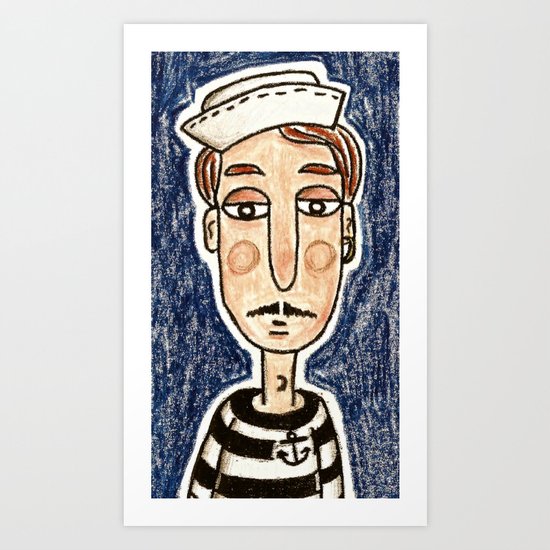 Dreams's Sailor Art Print