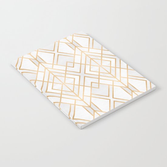 Golden Geo Notebook