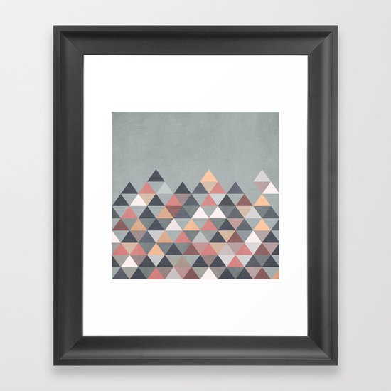 Nordic Combination IV Framed Art Print