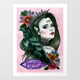 Forest Fae Art Print