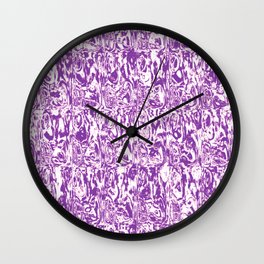 Purple Room Wall Clock | Watercolor, Minimalart, Arte, Minimalism, Simpleart, Artsy, Art, Design, Graphicdesign, Simple 