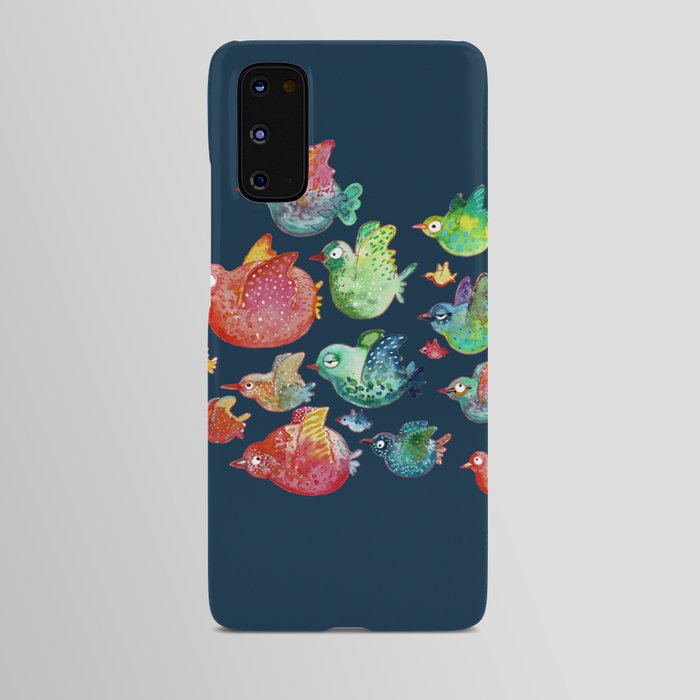 birds at night Android Case