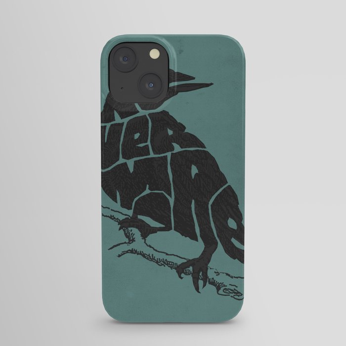Quoth the raven iPhone Case