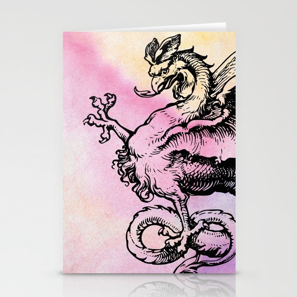 dragon invasion Stationery Cards