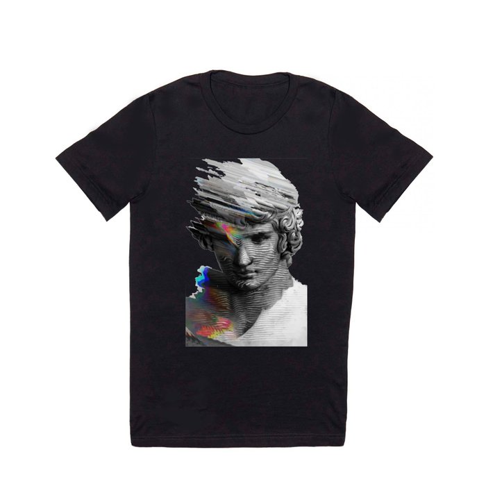 glitched roman statue T Shirt