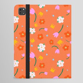 Dutch Spring Flowers pattern iPad Folio Case