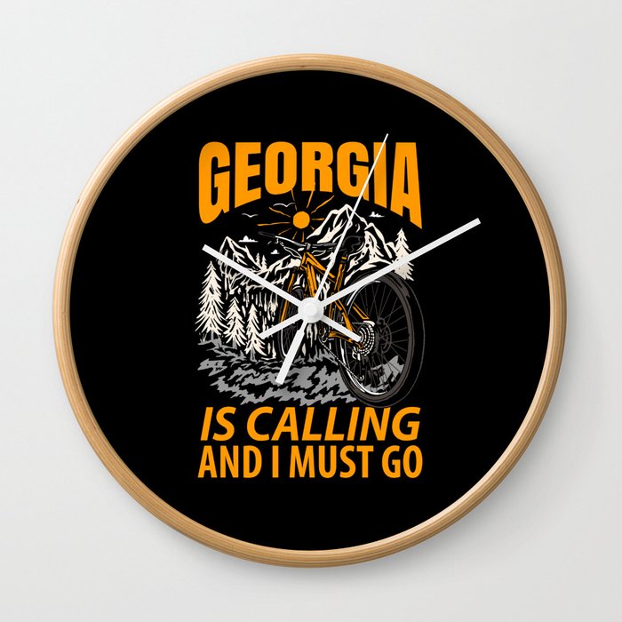 Visiting Georgia Gift Wall Clock
