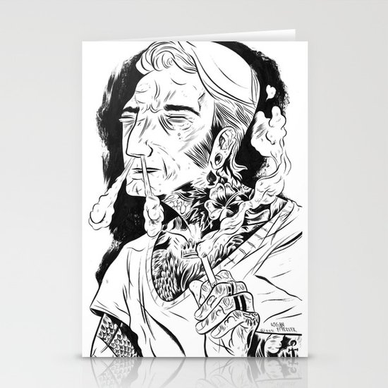Psychobilly Stationery Cards