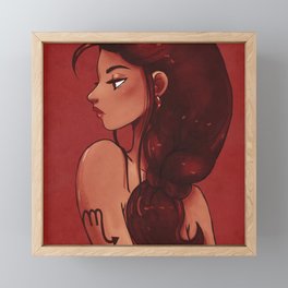 Zodiac Sign - Scorpio Framed Mini Art Print